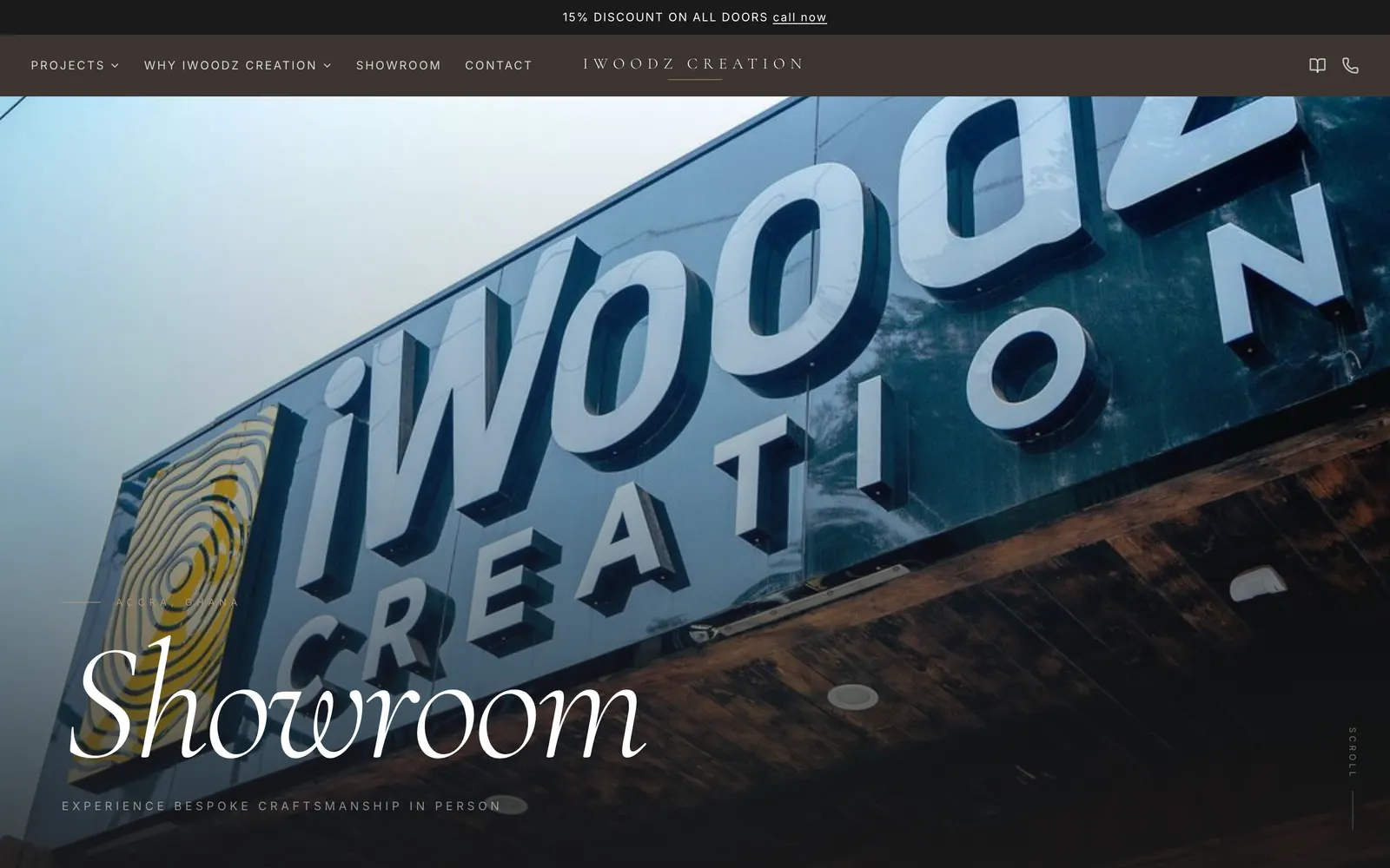 iWoodz showroom